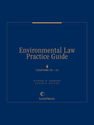 cover image of Environmental Law Practice Guide